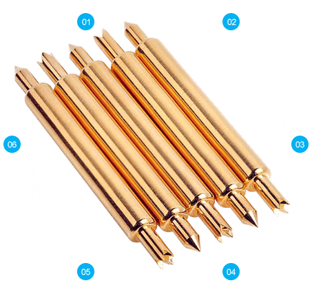 華榮華雙頭探針、高頻測(cè)試彈簧探針、pogopin探針、層層嚴(yán)格質(zhì)檢，保證產(chǎn)品零缺陷