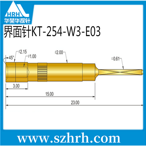 界面探針的規(guī)格型號(hào)——華榮華測試探針廠家