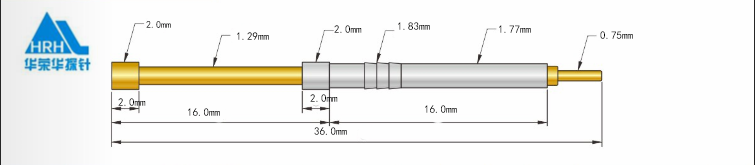 PH-3M3、 PH系列探針、探針尺寸、測(cè)試探針圖片、三尖探針圖片、頂針圖片、彈簧探針圖片