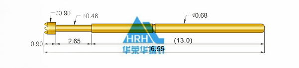 p50測(cè)試探針尺寸、50min測(cè)試探針尺寸、測(cè)試探針規(guī)格