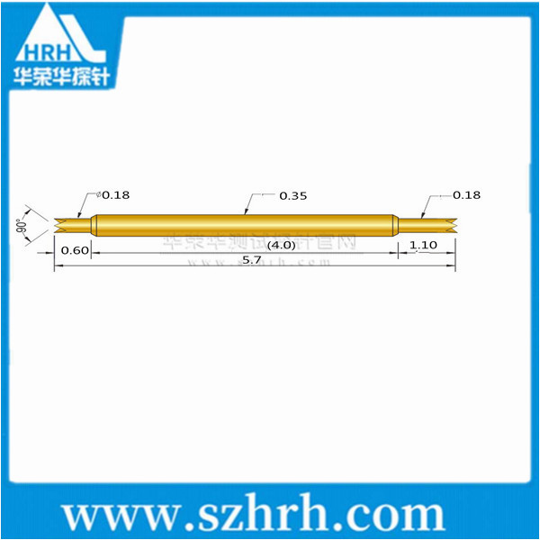 035-UU-5.7L，華榮華雙頭測試探針廠家