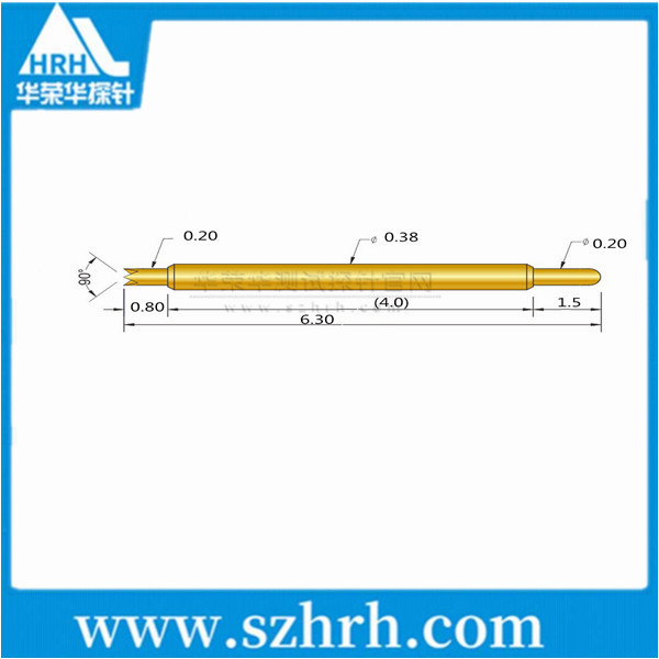 038-UJ-6.3L，華榮華雙頭測(cè)試探針廠家